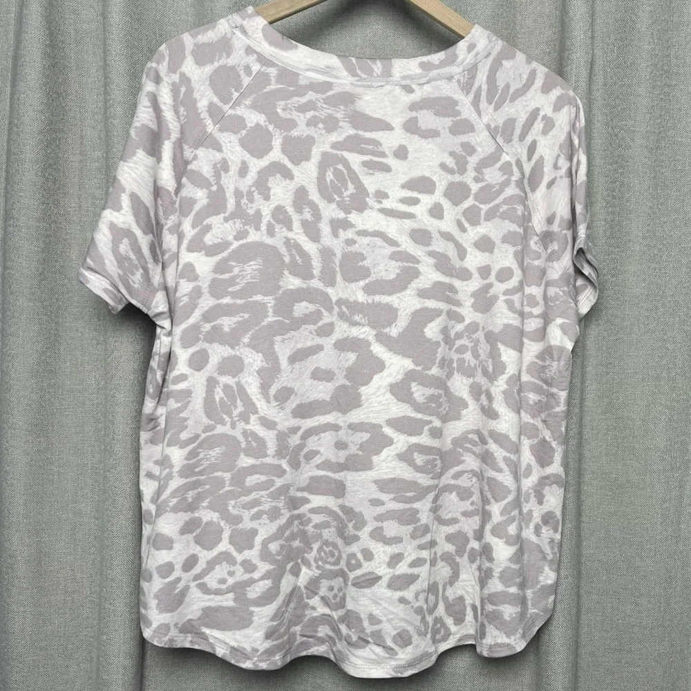 Maronie Leopard Lounge Set Small Soft Matching Pajama Set Shorts Top USA Made